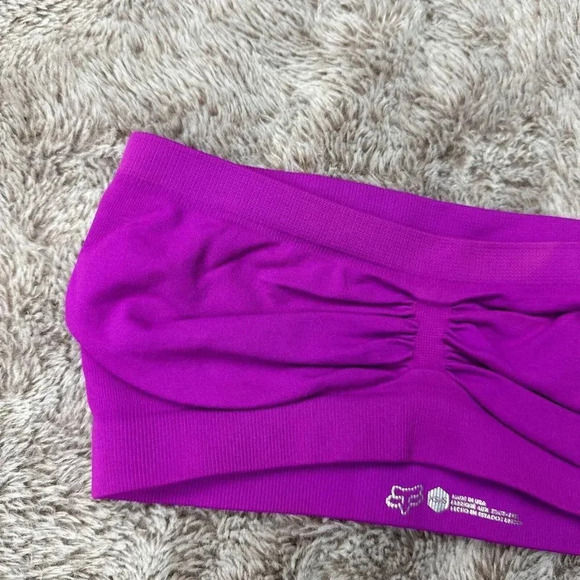 Womens Fox Racing HELLO! Bandeau Purple Top Size XS/S New - Picture 13 of 13